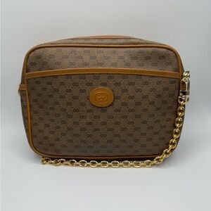Authentic Gucci Vintage Microissima Crossbody